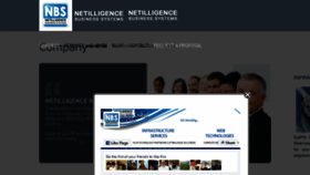 What Netilligence.ae website looked like in 2017 (7 years ago)