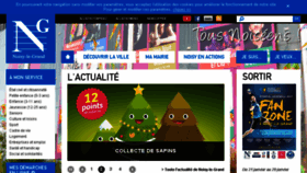 What Noisy-le-grand.fr website looked like in 2017 (7 years ago)
