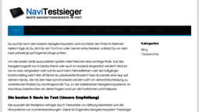 What Navitestsieger.com website looked like in 2017 (7 years ago)