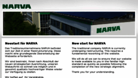 What Narva-bel.de website looked like in 2017 (7 years ago)