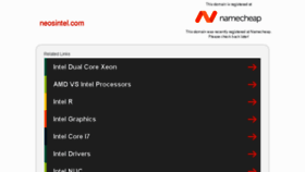 What Neosintel.com website looked like in 2017 (7 years ago)