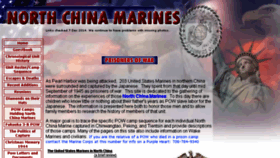 What Northchinamarines.com website looked like in 2017 (7 years ago)