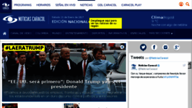 What Noticiascaracol.com website looked like in 2017 (7 years ago)