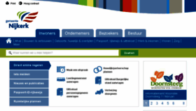 What Nijkerk.eu website looked like in 2017 (7 years ago)