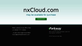 What Nxcloud.com website looked like in 2017 (7 years ago)