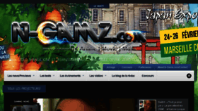 What N-gamz.com website looked like in 2017 (7 years ago)