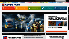 What Nipponpaint-indonesia.com website looked like in 2017 (7 years ago)