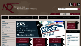 What Nanda.org website looked like in 2017 (7 years ago)