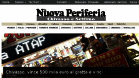 What Nuovaperiferia.it website looked like in 2017 (7 years ago)
