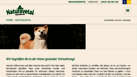 What Naturavetal.de website looked like in 2017 (7 years ago)