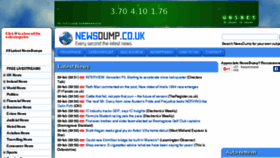 What Newsdump.co.uk website looked like in 2017 (7 years ago)
