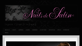 What Nuitsdesatin.com website looked like in 2017 (7 years ago)