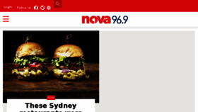 What Nova969.com.au website looked like in 2017 (7 years ago)