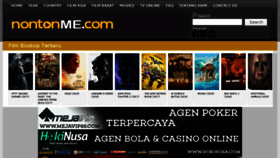 What Nonton123.com website looked like in 2017 (7 years ago)