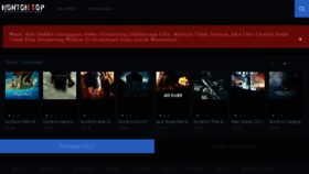 What Nonton.top website looked like in 2017 (8 years ago)