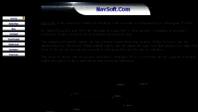 What Navsoft.com website looked like in 2017 (8 years ago)