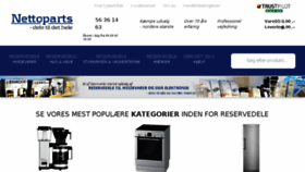 What Nettoparts.dk website looked like in 2017 (7 years ago)