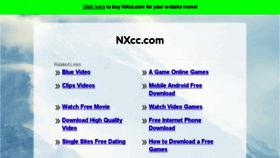 What Nxcc.com website looked like in 2017 (7 years ago)