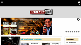 What Nguoivietshop.com website looked like in 2017 (7 years ago)