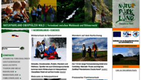 What Naturparkland.de website looked like in 2017 (7 years ago)