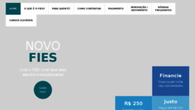 What Novofies.com.br website looked like in 2017 (7 years ago)