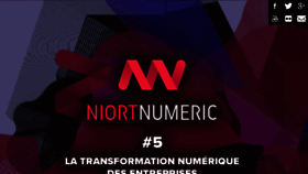 What Niort-numeric.fr website looked like in 2017 (7 years ago)