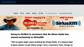 What Noshoesradio.com website looked like in 2017 (7 years ago)
