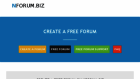 What Nforum.biz website looked like in 2017 (7 years ago)
