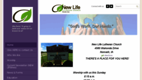What Newlifenorwalk.org website looked like in 2017 (9 years ago)