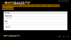 What Ngsbahis.tv website looked like in 2017 (7 years ago)