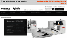 What Naaimachines.nl website looked like in 2017 (7 years ago)