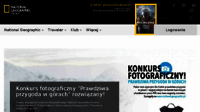 What Nationalgeographic.pl website looked like in 2017 (7 years ago)