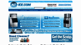 What Nt-ice.com website looked like in 2017 (7 years ago)