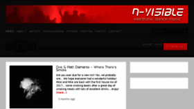 What N-visible.com website looked like in 2017 (7 years ago)