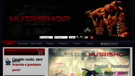 What Nutrishop.it website looked like in 2017 (7 years ago)