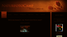 What Naturfotocamp.de website looked like in 2017 (7 years ago)