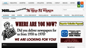 What Nadignewspapers.com website looked like in 2017 (7 years ago)