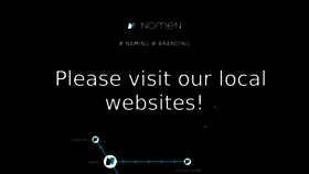 What Nomen.net website looked like in 2017 (7 years ago)