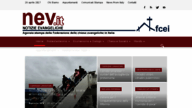 What Nev.it website looked like in 2017 (7 years ago)