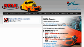 What Nsra-usa.com website looked like in 2017 (6 years ago)