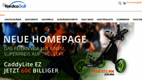 What Nordicagolf.de website looked like in 2017 (6 years ago)