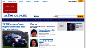 What Nzdoctor.co.nz website looked like in 2017 (7 years ago)