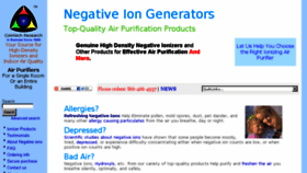 What Negativeiongenerators.com website looked like in 2017 (7 years ago)
