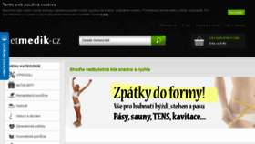 What Netmedik.cz website looked like in 2017 (7 years ago)
