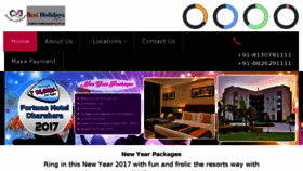 What Newyearpackagesneardelhi.com website looked like in 2017 (7 years ago)