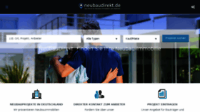 What Neubaudirekt.de website looked like in 2017 (6 years ago)