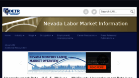 What Nevadaworkforce.com website looked like in 2017 (7 years ago)