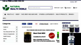 What Naturalhealthworld.co.uk website looked like in 2017 (7 years ago)