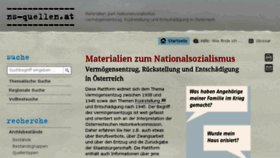 What Ns-quellen.at website looked like in 2017 (7 years ago)