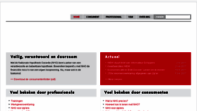 What Nhg.nl website looked like in 2017 (7 years ago)